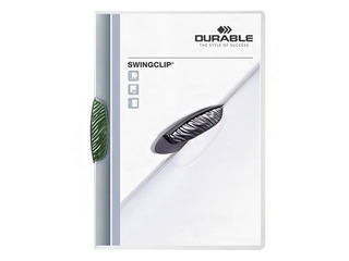 Clip file Durable Swingclip, A4, green clip