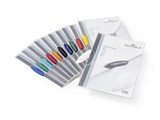 Klambriga kaaned Durable Swingclip, A4, roheline