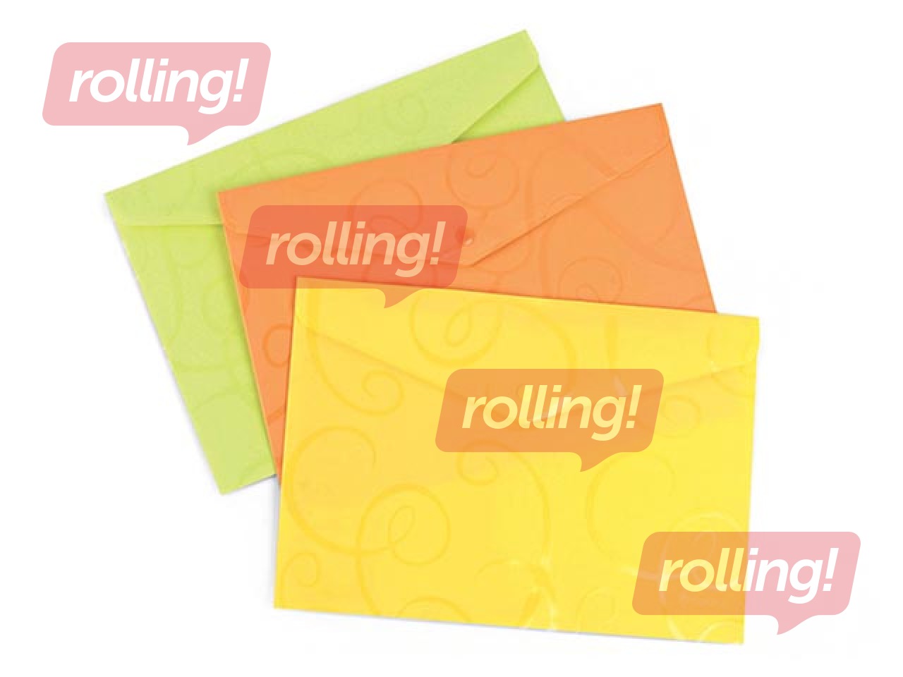 Folder-envelope Forpus, A4, orange