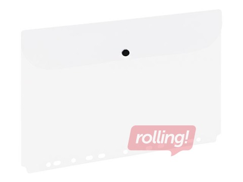 Folder - envelope with perforation Grand, A4, transparent