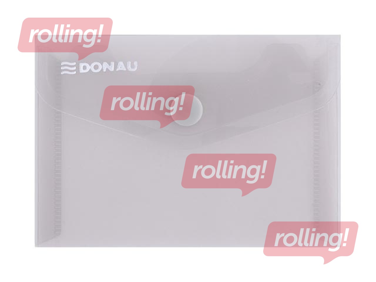 Folder - Envelope Donau, A7, transparent, smoky