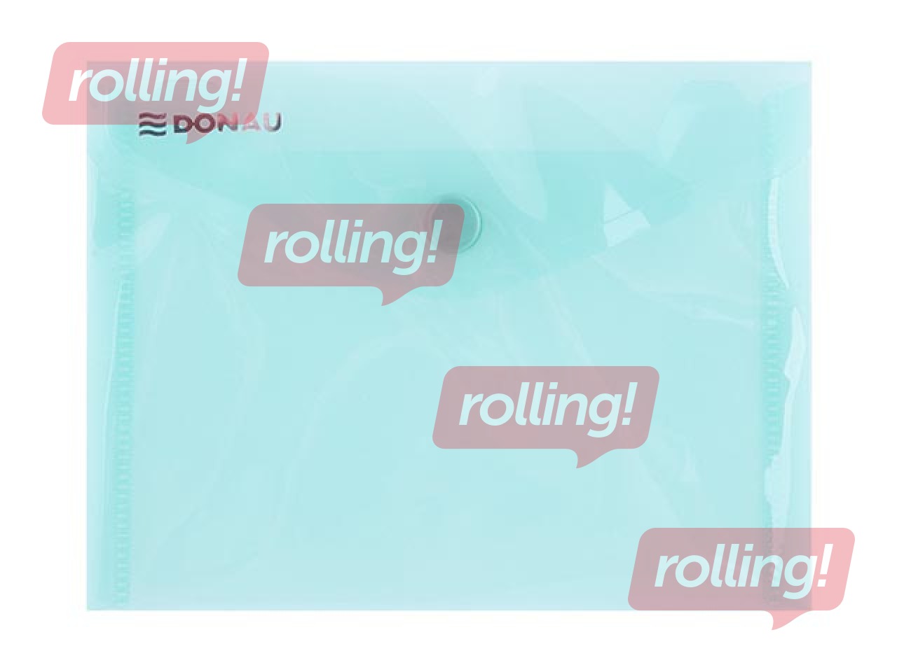 Folder - Envelope Donau, A6, transparent, green