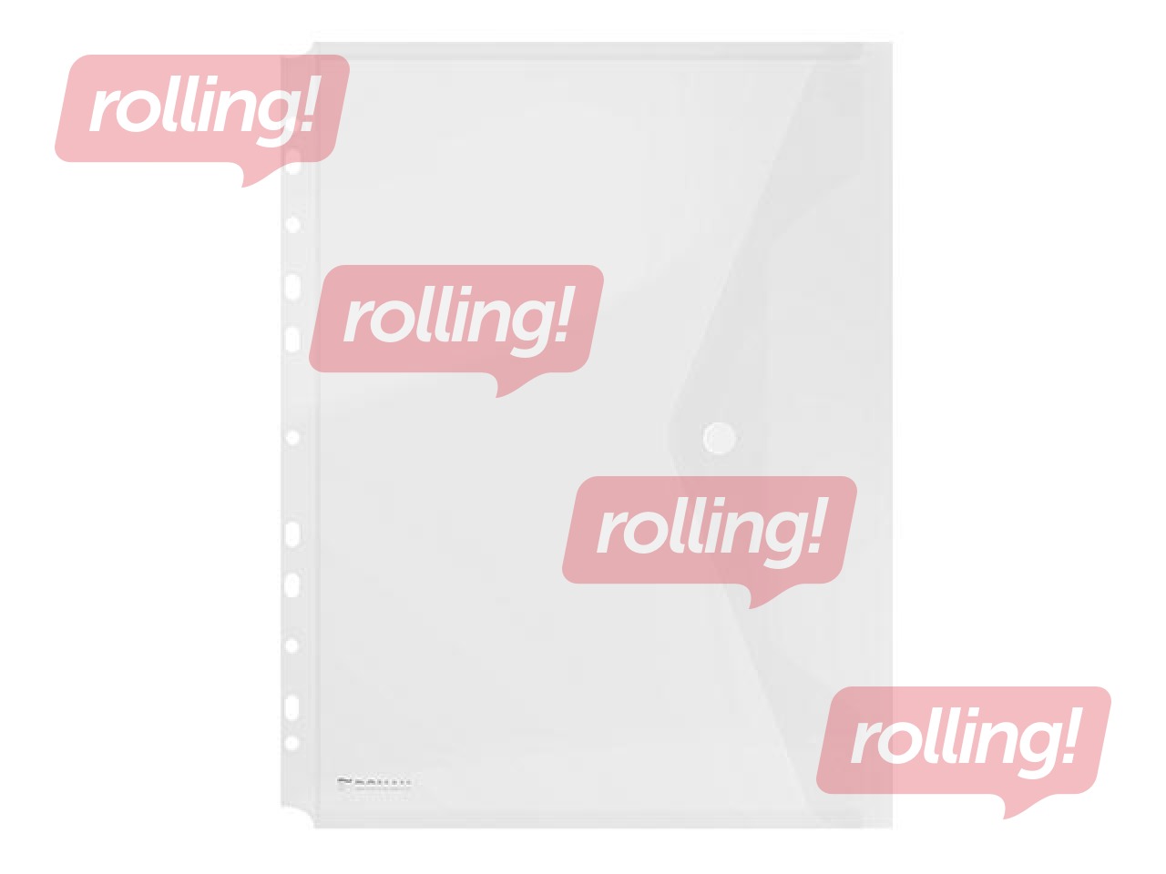 Mape - aploksne iešujama Donau, A4, caurspīdīga