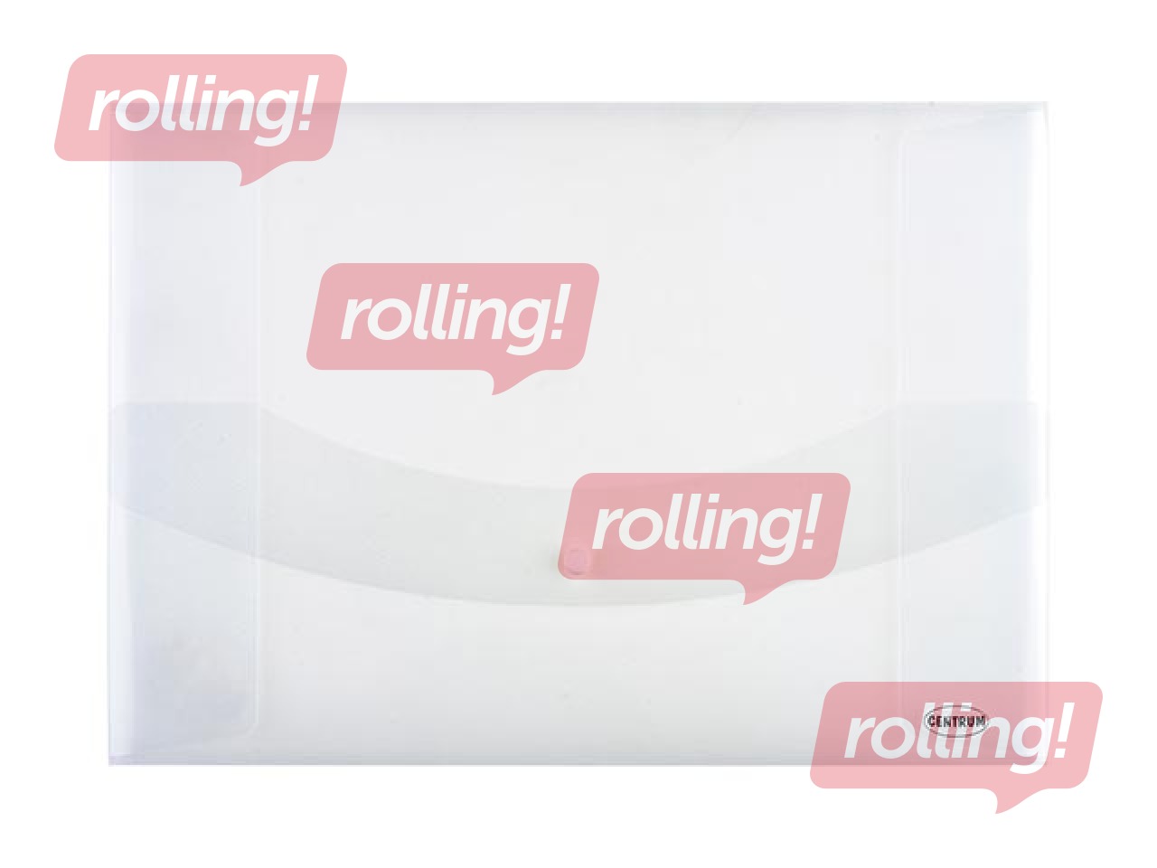 Mape - aploksne Centrum, A3, 0.4 mm, balta