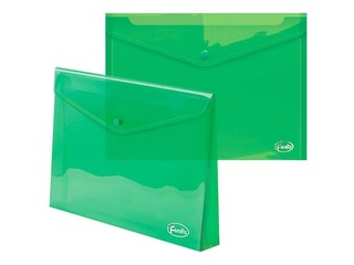 Folder - envelope Forofis, A4, 150 pages, transparent green