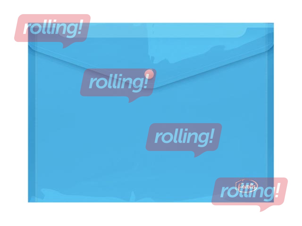 Kileümbrik Forofis, A4, läbipaistev sinine