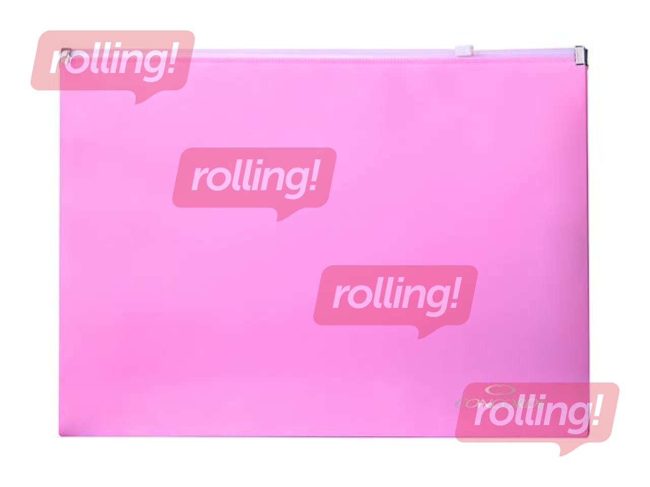 Папка со скользящим замком Concorde, A4, пастельно-розовая