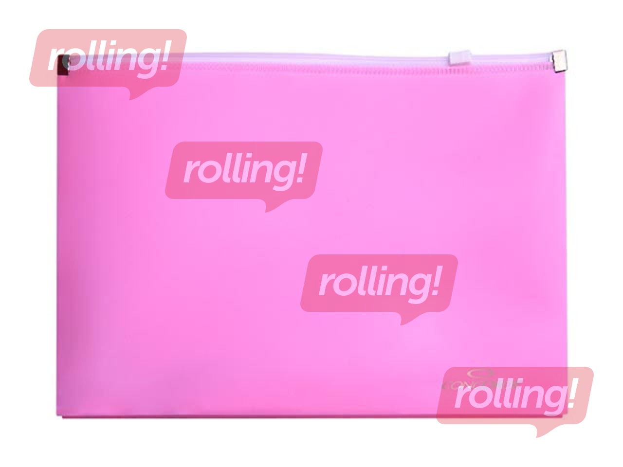 Folder with closure Concorde, A5, pastel pink