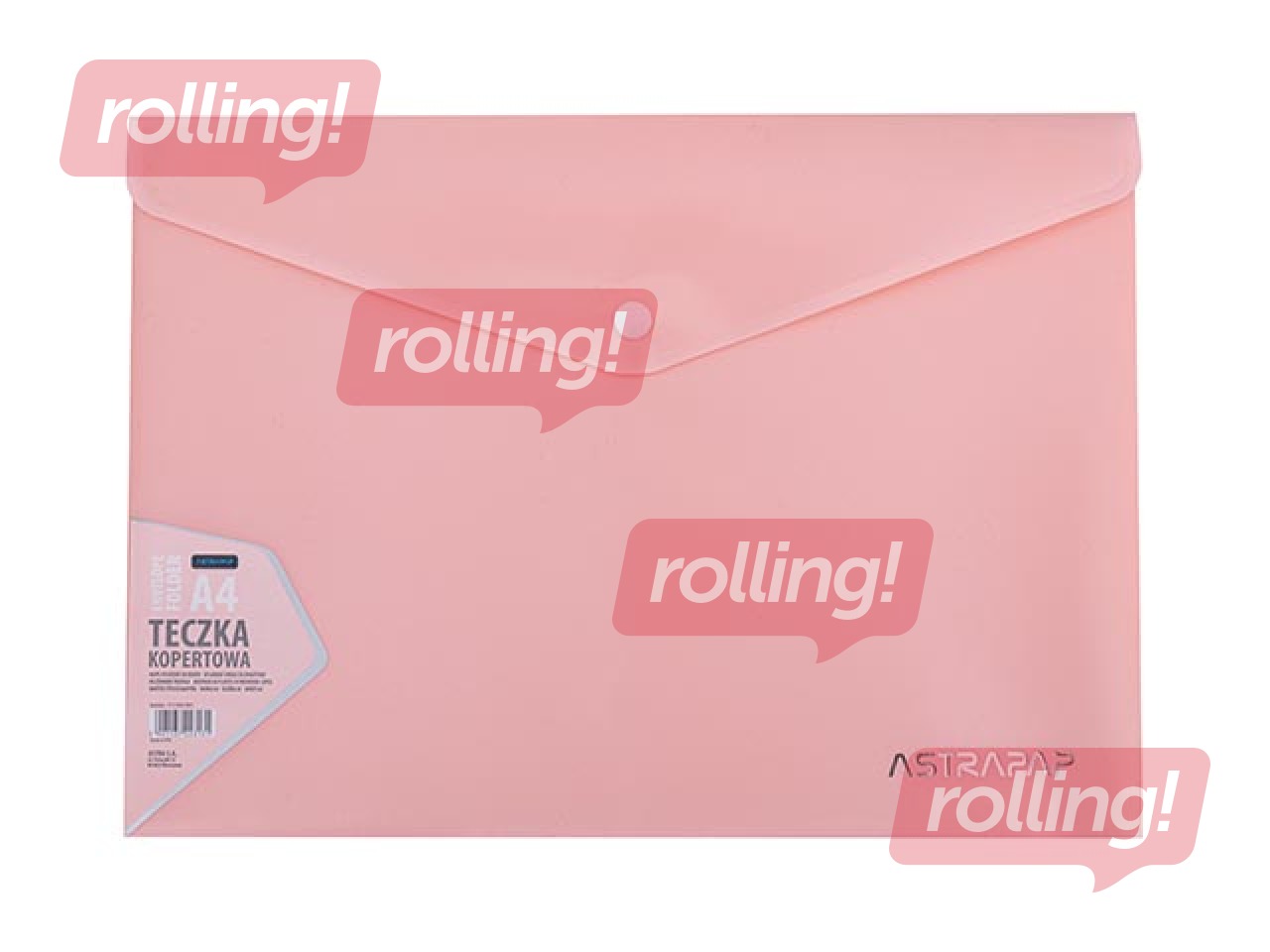 Folder-envelope Astra, pastel colors, A4