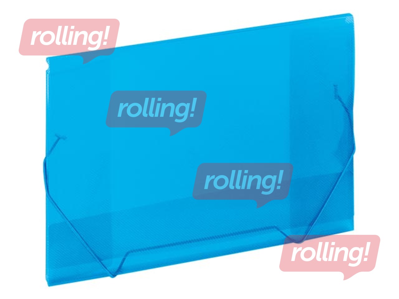 Kummiga mapp Grand, A4, sinine