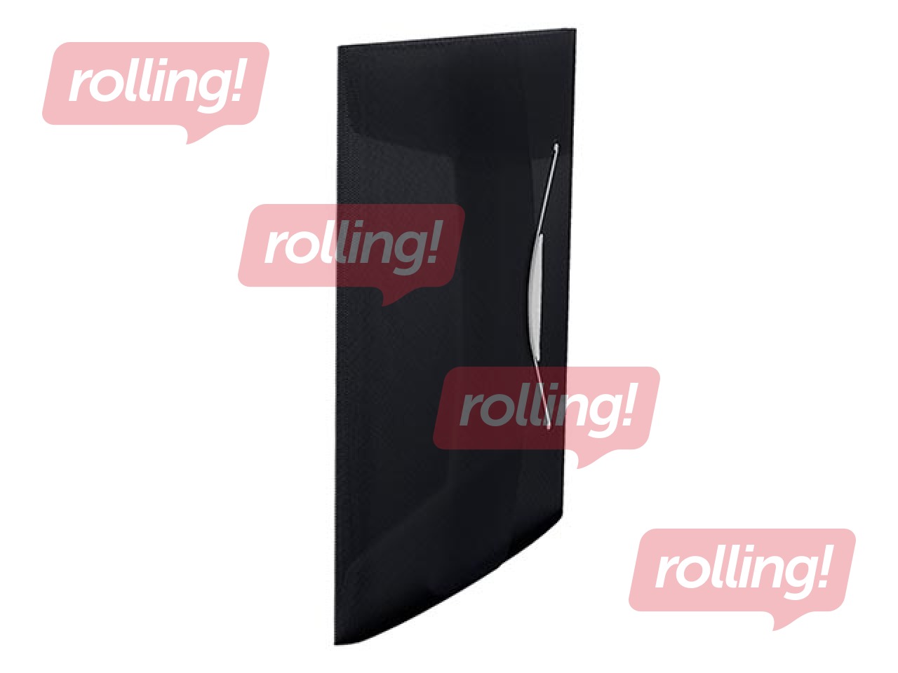 3-Flap Folder Esselte Vivida, A4, 150 sheets, translucent, black