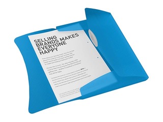 Kummiga mapp Esselte VIVIDA PP A4,sinine