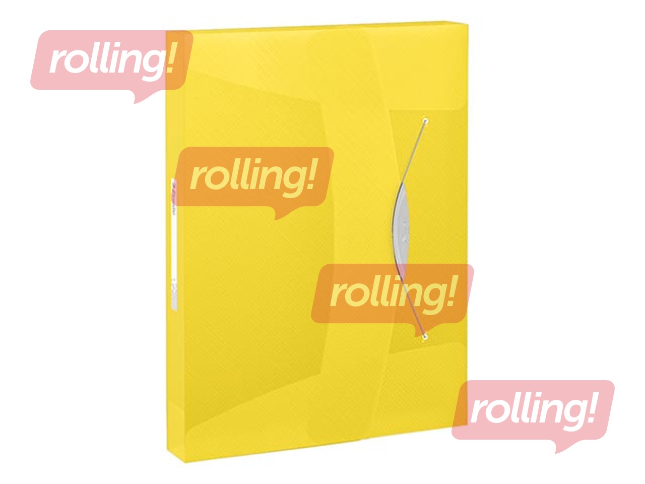 Папка-бокс Esselte VIVIDA, A4, 40 мм, желтая