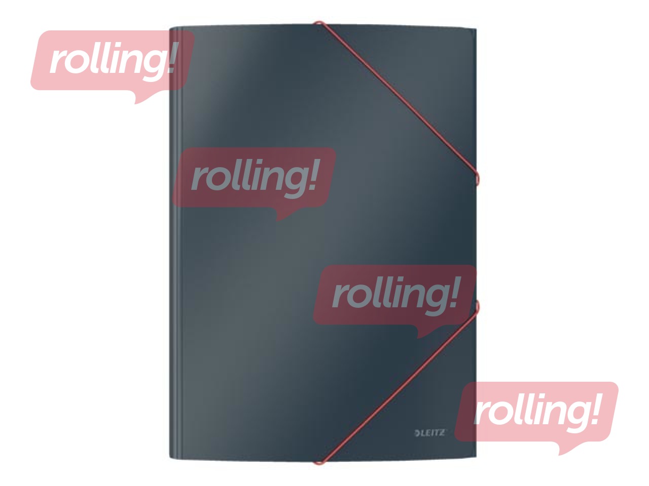 3 klapi ja kummidega kaust Leitz Cozy, A4, papp, hall 