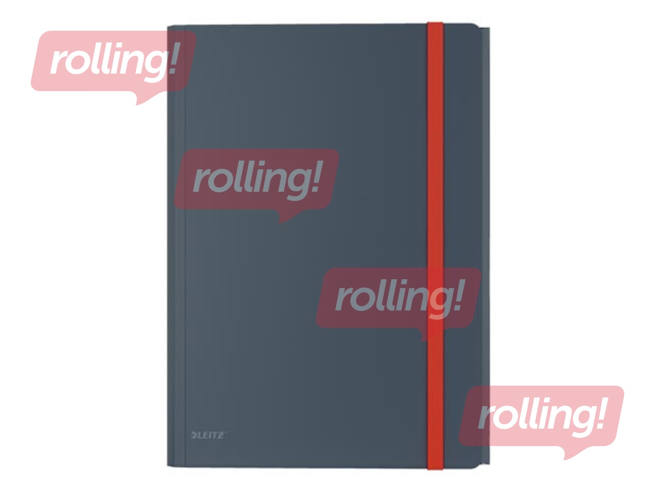 3 klapi ja kummidega kaust Leitz Cozy, A4, PP, hall