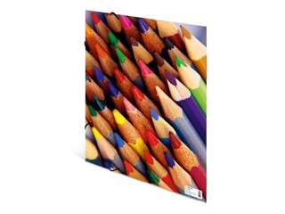 Elasticated folder A3 cardboard silks