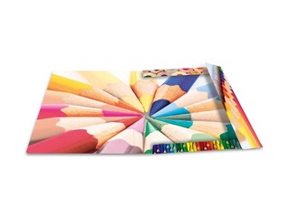 Elasticated folder A3 cardboard silks