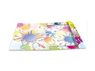 Elasticated folder A3 cardboard silks