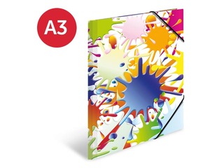 Kummiga kaust A3, kartong