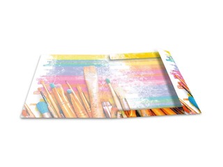 Elasticated folder A3 cardboard silks