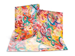 Kummiga kaust A3, kartong