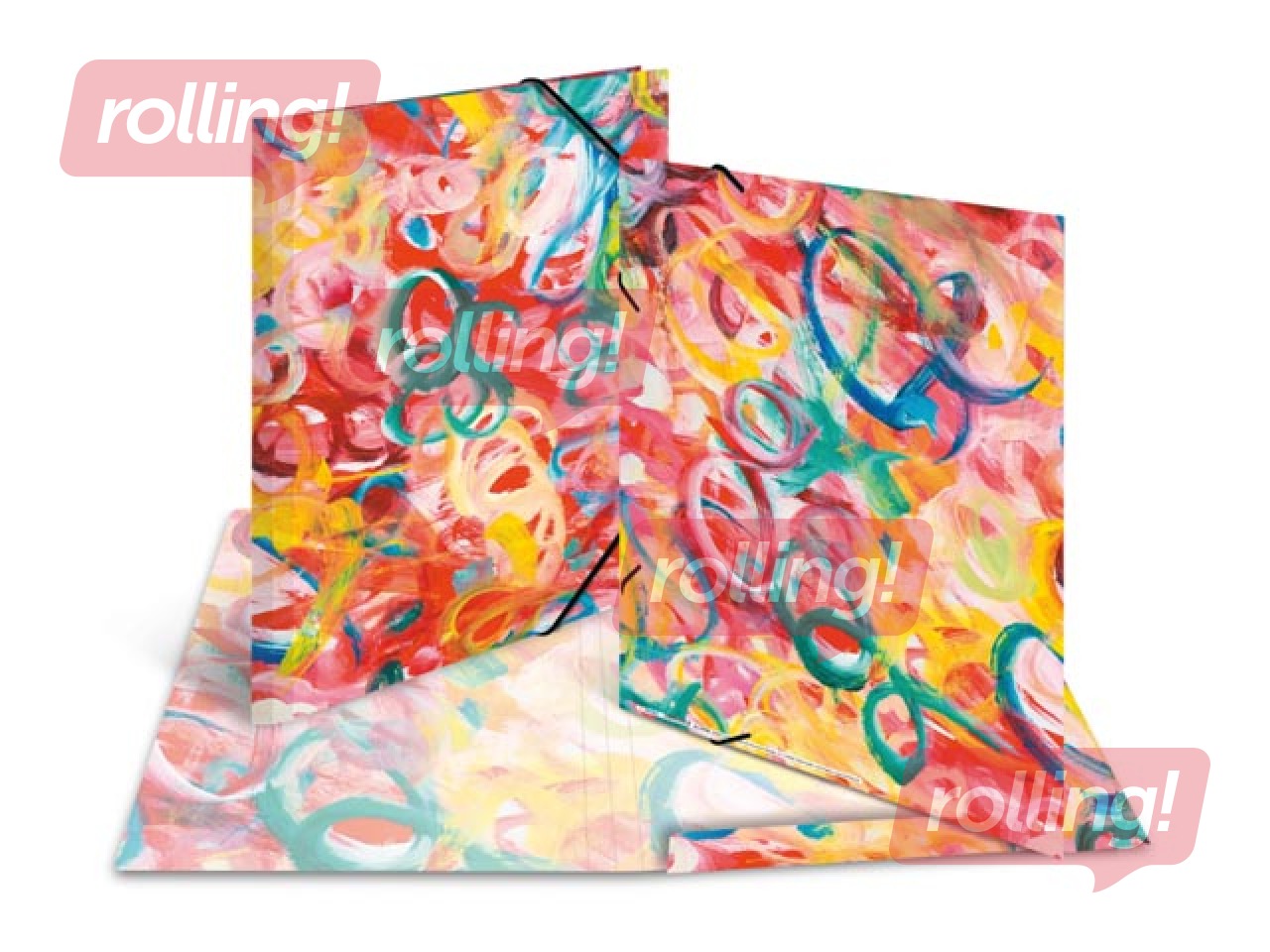 Kummiga kaust A3, kartong