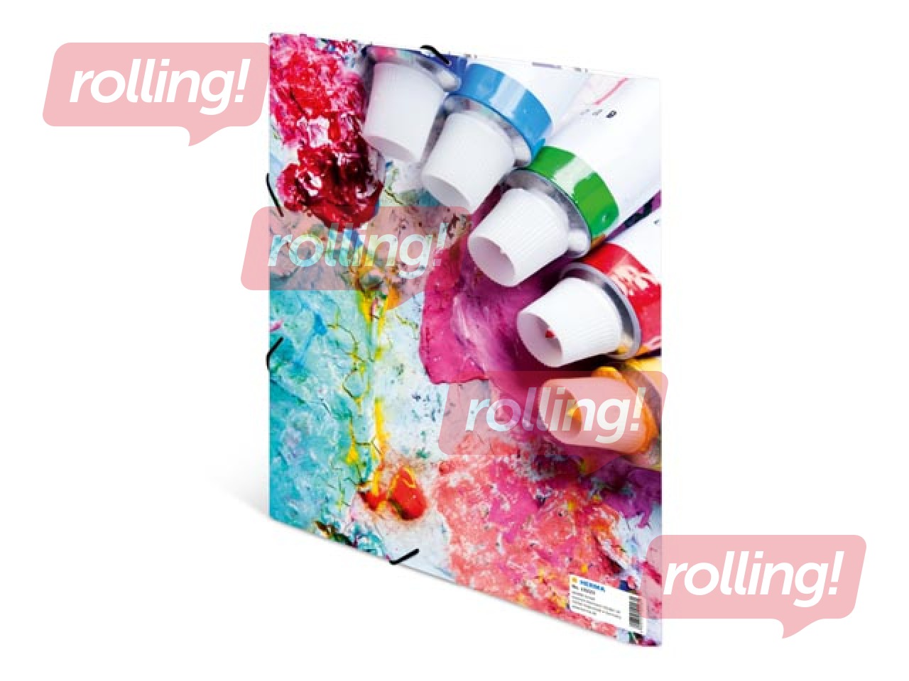 Kummiga kaust A4, kartong