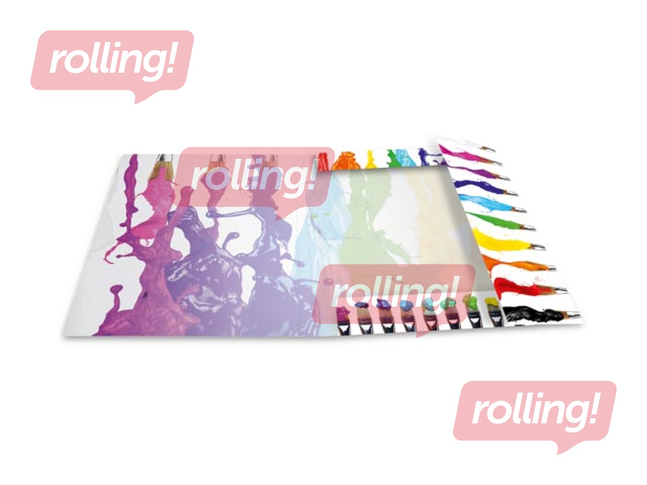 Kummiga kaust A4, kartong