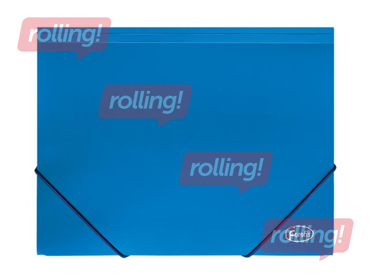 Mape ar gumiju Forofis, A4, zila