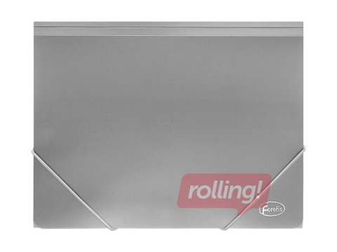 Папка на резинке Forofis, A4, PP, 30 мм, серая