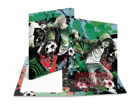 Папка на резинке Herma, A3, Street Soccer, картон