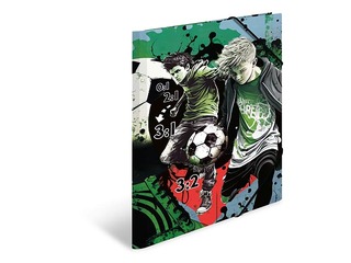 SALE Kummiga kaust Herma, A3, Street Soccer, kartong