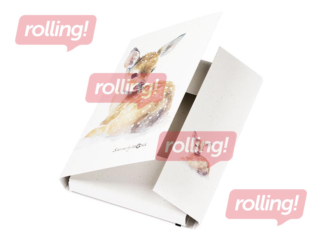 SALE 3-Flap Folder Pagna Save me No.4, A4, deer