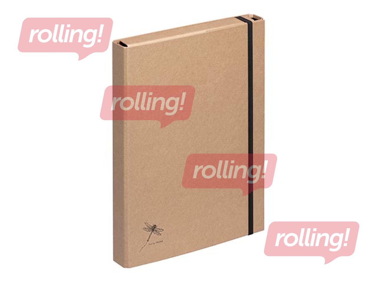 Folder with 3 flaps and rubber Pagna Pur, A4