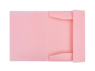 Folder Astra, with 3 tabs and rubber bands, A4, pastel colors
