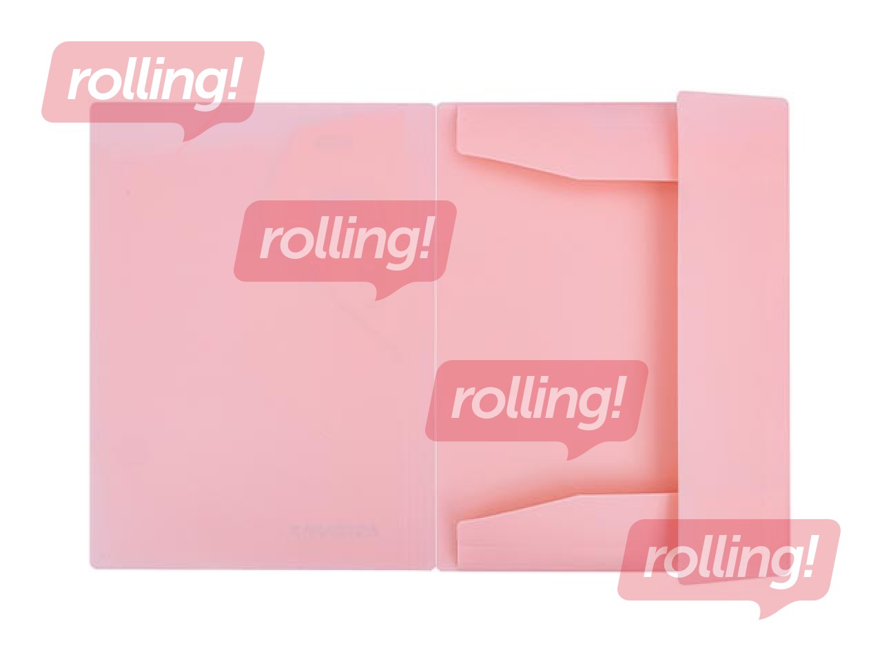 Folder Astra, with 3 tabs and rubber bands, A4, pastel colors