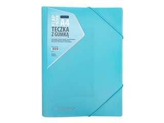 Folder Astra, with 3 tabs and rubber bands, A4, pastel colors