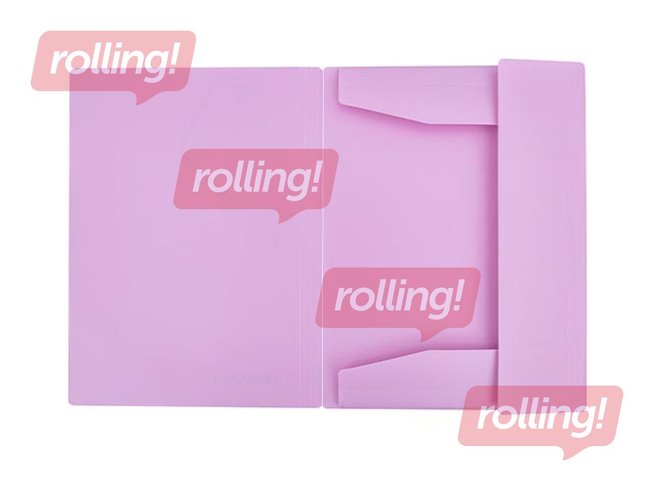 Folder Astra, with 3 tabs and rubber bands, A4, pastel colors