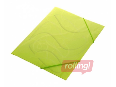 Папка на резинке Forpus BAROCCO, A4, светло-зелёная