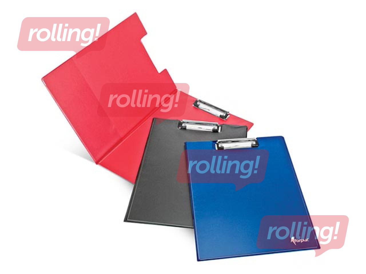 Mape planšete ar vāku Forpus, A4, sarkana