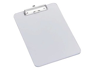 Document clipboard Alco, A4, plastic, transparent