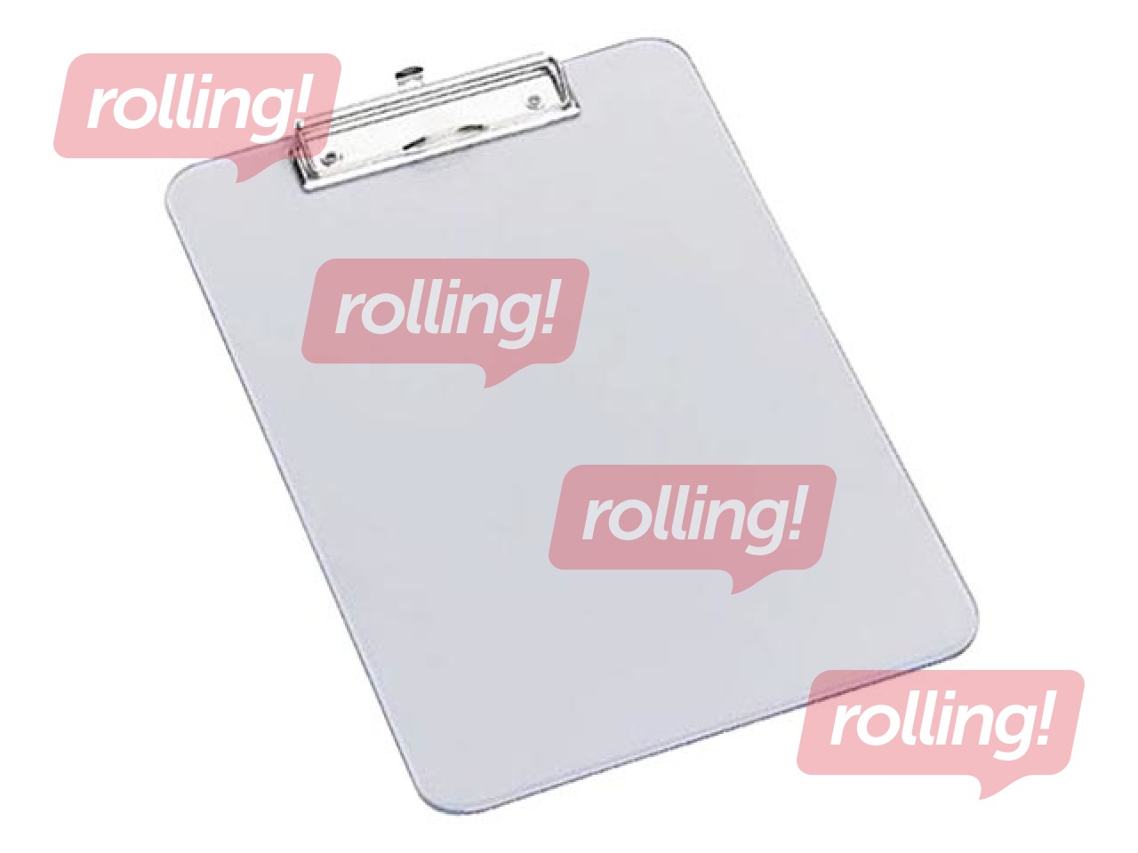 Document clipboard Alco, A4, plastic, transparent