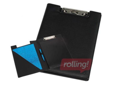 Папка -  планшет с крышкой Rillstab, A4, чёрная