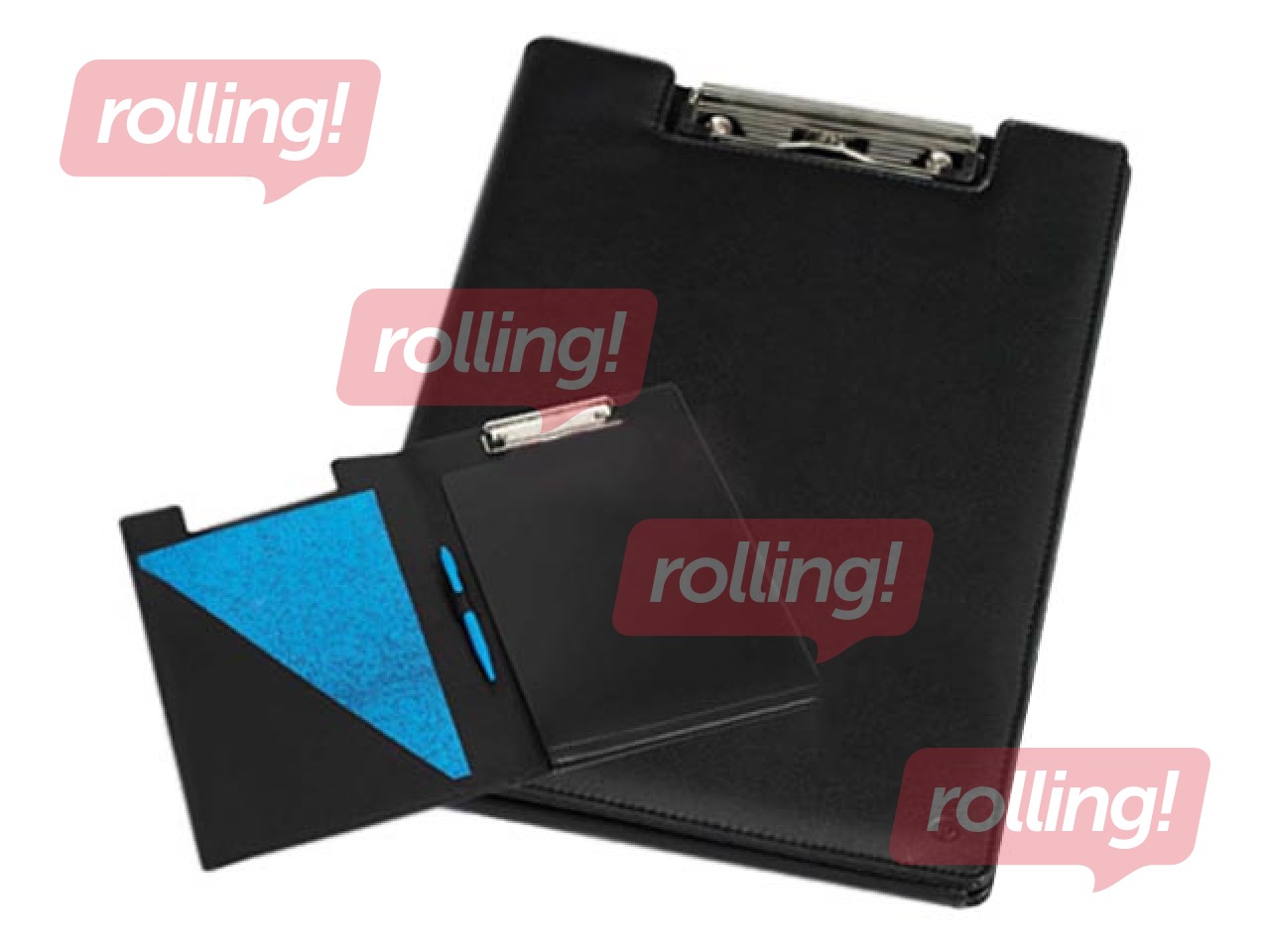 Папка -  планшет с крышкой Rillstab, A4, чёрная