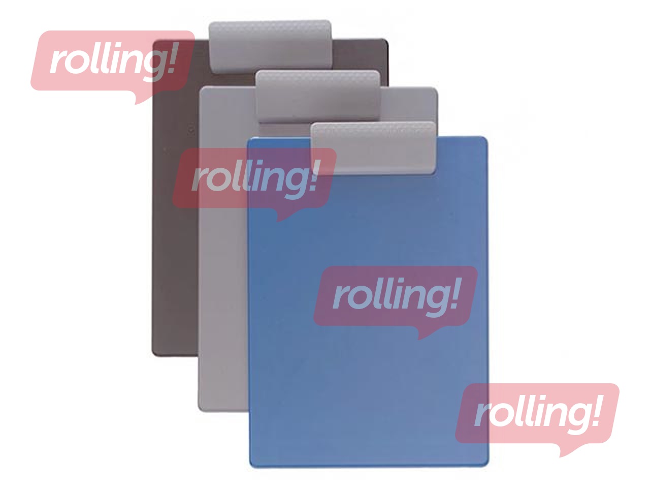 Kirjutusalus liigutatava klambriga, A4, must