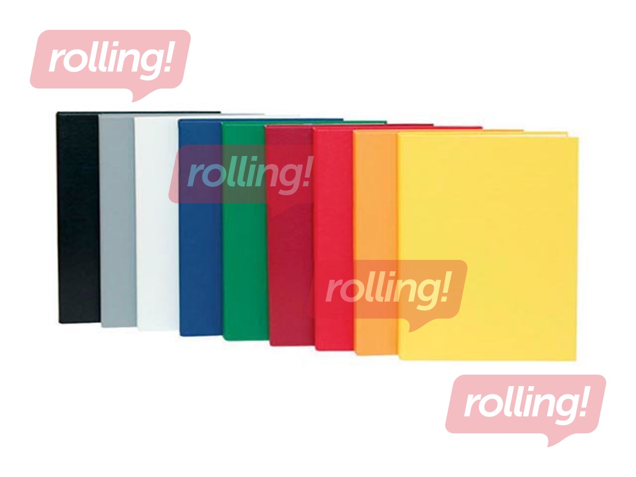 Kirjutusalus kaanega Multi-S, ülaservas surveklamber, A4, kollane