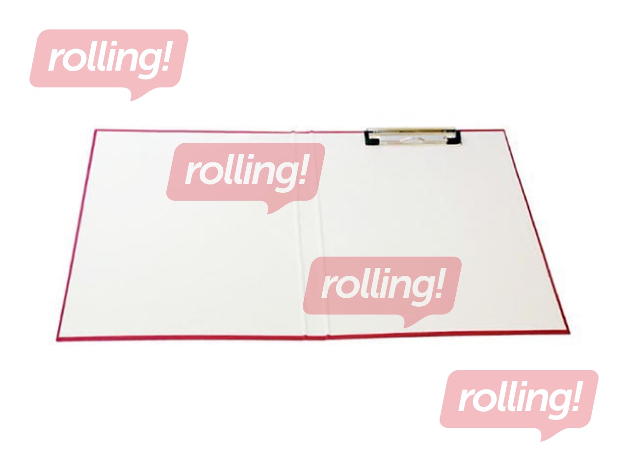 Kirjutusalus kaanega Multi-S, ülaservas surveklamber, A4, oranž