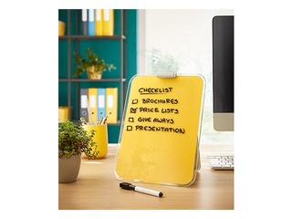 Clipboard Leitz Cosy, A4, glass, yellow