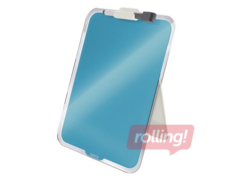 Clipboard Leitz Cosy, A4, glass, blue
