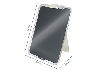 Clipboard Leitz Cosy, A4, glass, grey